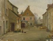 Pierre-edouard Frere Village street France oil painting artist